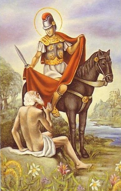 St. Martin of Tours Google image from http://www.hsccfv.com/saints/SaintMartinofTours.jpeg