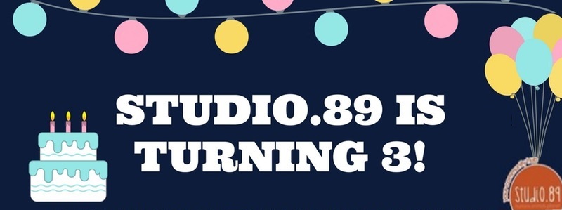 Studio.89 Turns 3 image from https://www.eventbrite.com/e/studio89-turns-3-tickets-31847338246