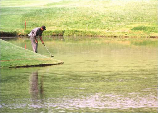Tiger Woods Fishing