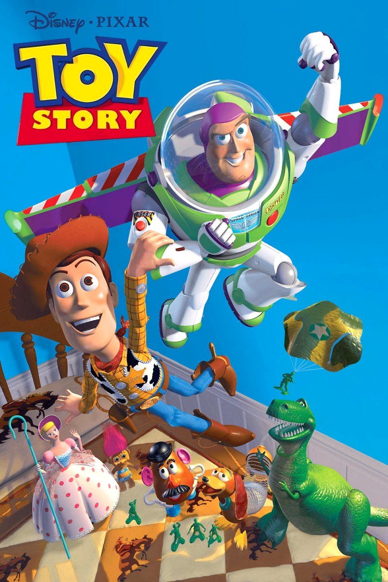 Toy Story (1995) Movie Poster Google image from http://pixar.wikia.com/wiki/File:Toy-story-movie-posters-4.jpg