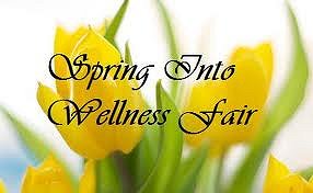 Spring into Wellness Fair Google image from mycareband.com
