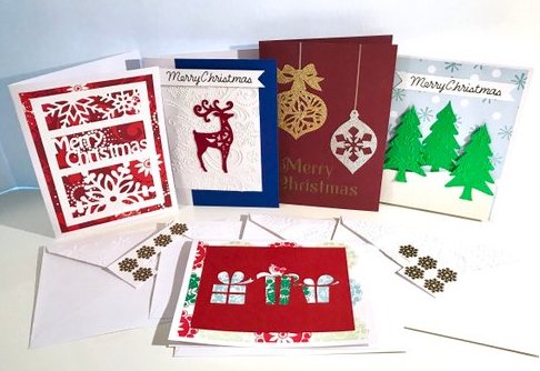 Homemade Christmas Cards Google image from https://www.etsy.com/ca/market/xmas_cards